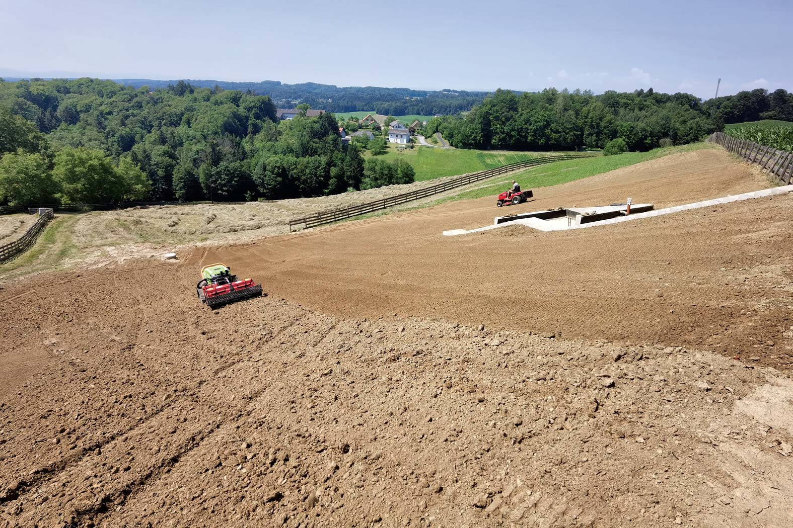 harbmasta stefan harb gruenraumpflege landschaftspflege suedoststeiermark graz-umgebung plantagen weingarten flächen roden planieren begradigen