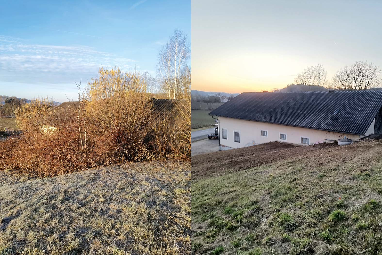 harbmasta stefan harb gruenraumpflege landschaftspflege suedoststeiermark graz-umgebung wildwuchs dornen entfernen verwilderte flächen jungwaldpflege