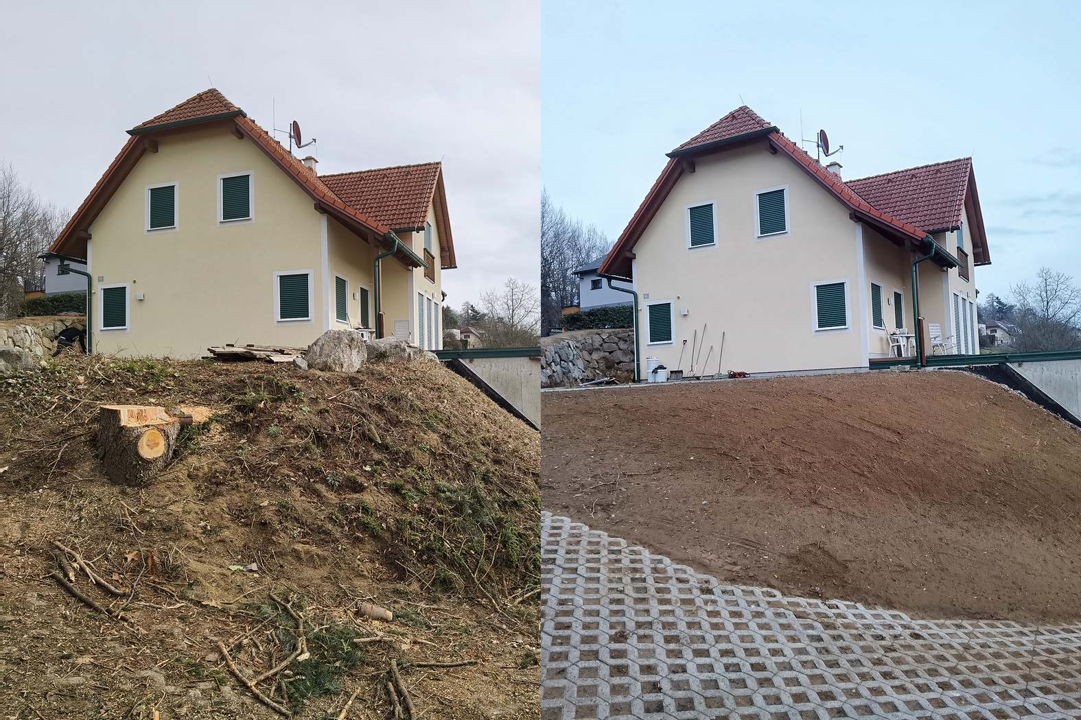harbmasta stefan harb gruenraumpflege landschaftspflege suedoststeiermark graz-umgebung wurzelstockfräsen forstfräsen stockfräsen wurzelstock entfernen